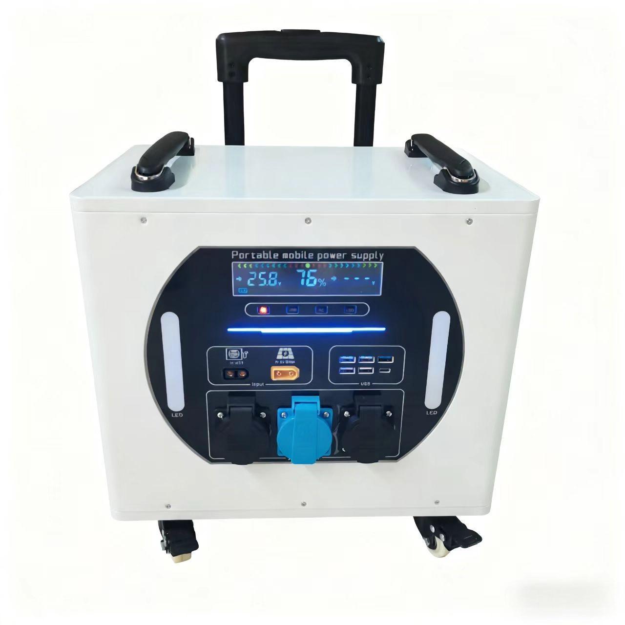 Outdoor Power Station - Premium Grade 3000W Draagbare Mobiele Powerstation