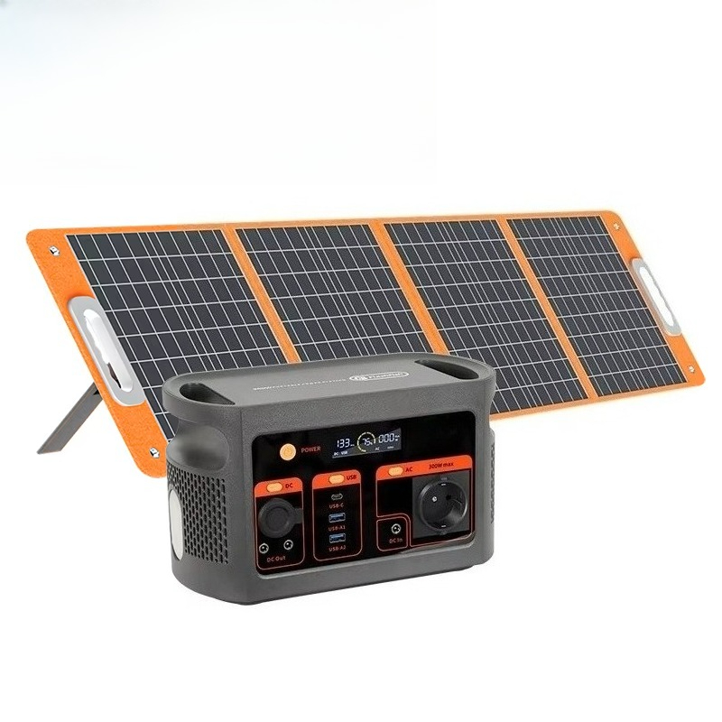 Outdoor Power Station - 300W zuivere sinusgolf zonnegenerator LiFePO4 batterij