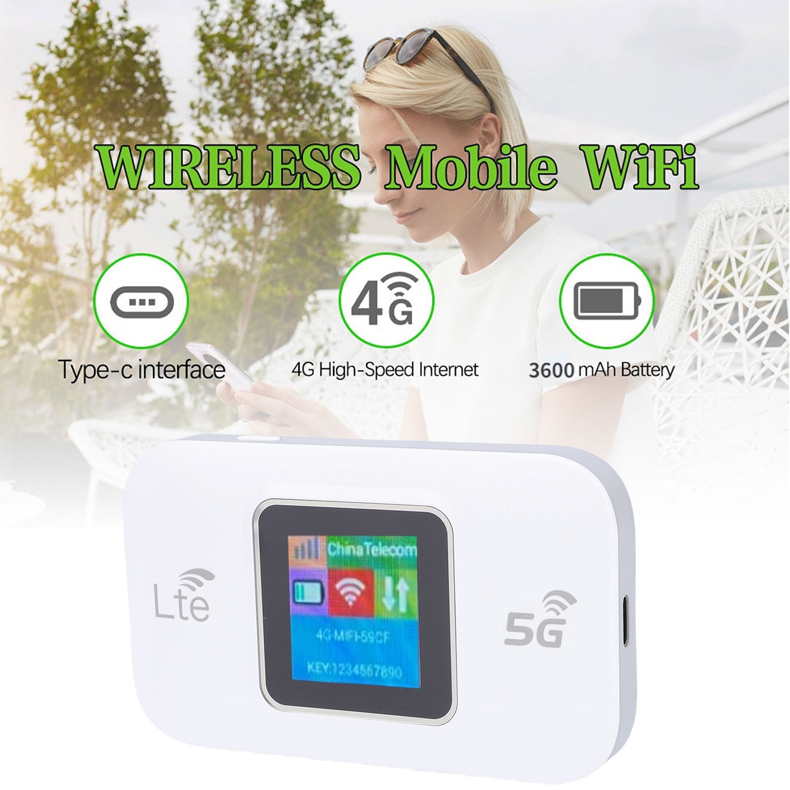 Outdoor Usb Power Outlet - Draagbare WiFi Hotspot-apparaat Mobiele Hotspot 5G