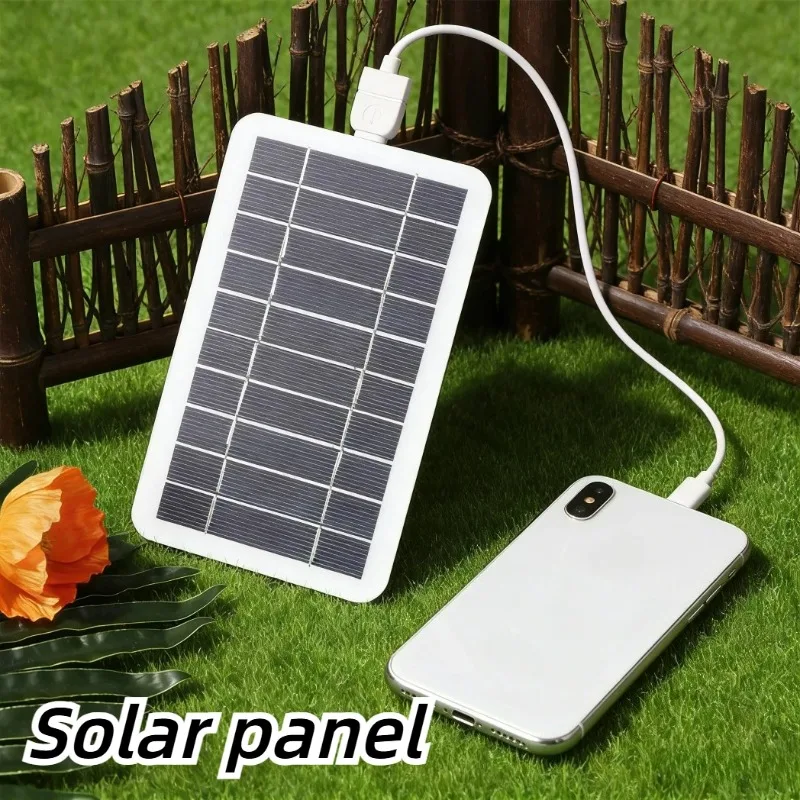 Outdoor Usb Power Outlet - 5V 5W zonnepaneel oplader met USB-interface,