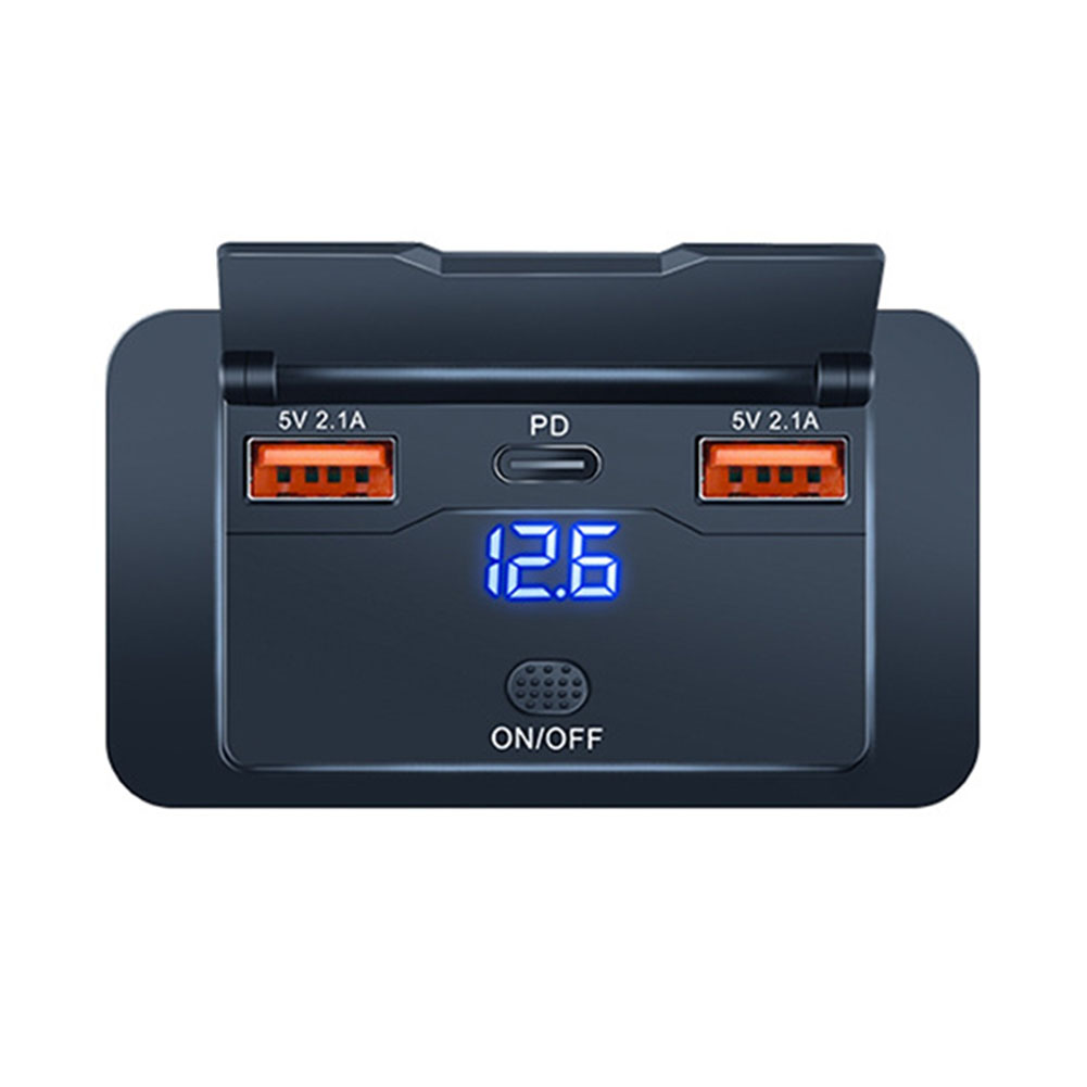 Outdoor Usb Power Outlet - Vrachtwagen-stopcontact RV-aansluiting Oplader voor buitenavonturen Snel