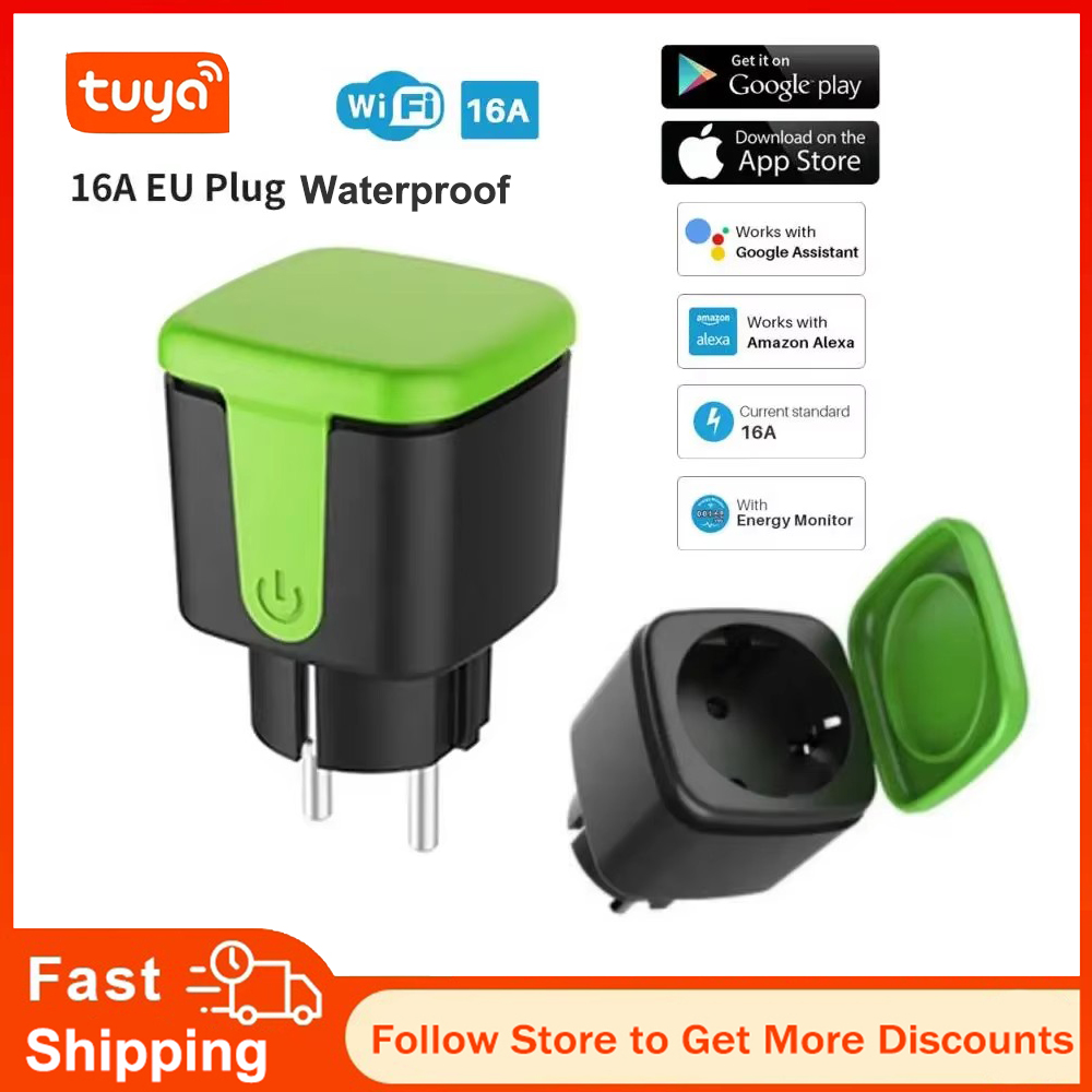 Outdoor Power Port - Tuya EU 16A WiFi Smart Waterproof