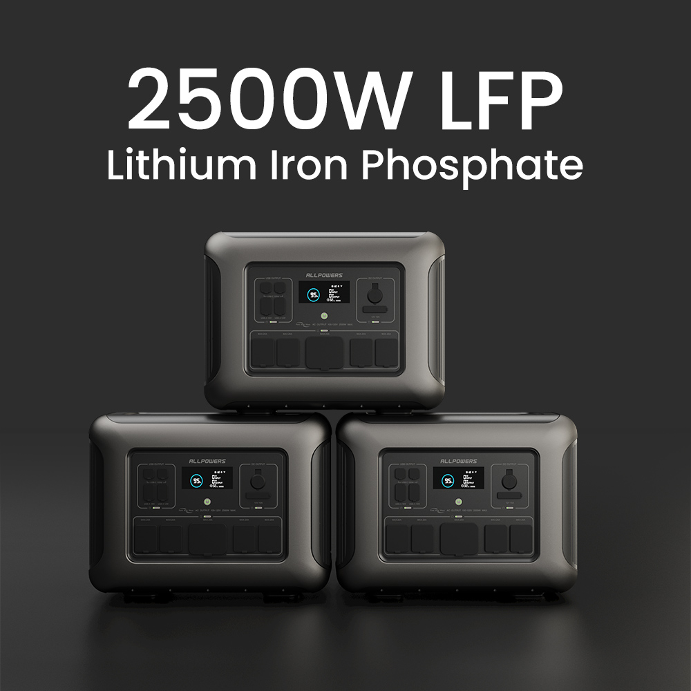ALLPOWERS 2500W Draagbare Powe - Outdoor Power Station recensie en prijs