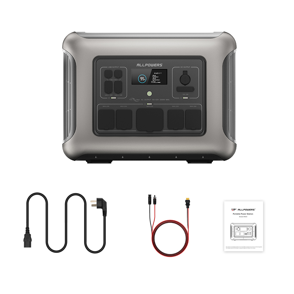 ALLPOWERS 2500W Draagbare Powe - Outdoor Power Station recensie en prijs