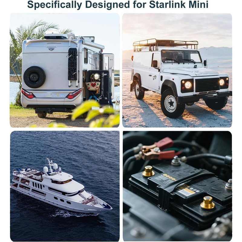 DT19-Voor Starlink Mini 12V Vo - Outdoor Power Pack recensie en prijs