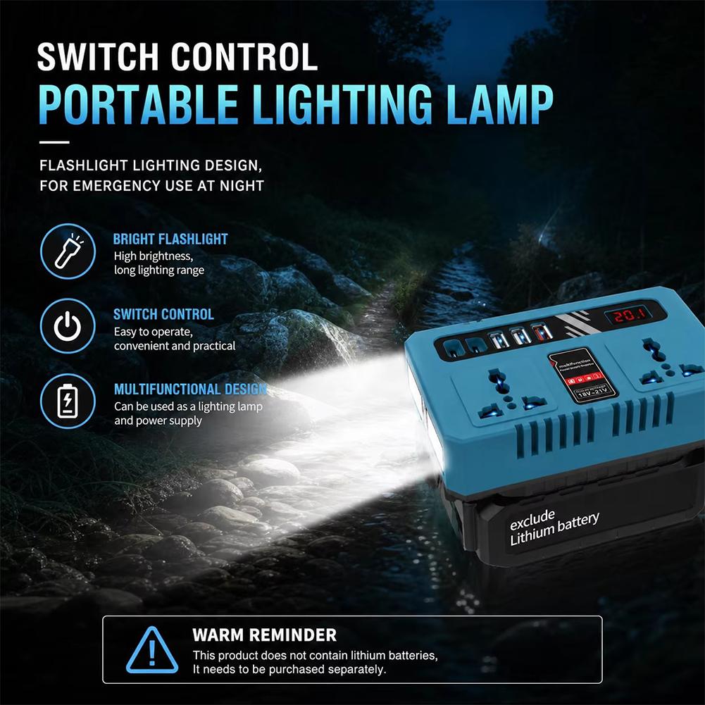 Lithium Batterij Stroomomvorme - Outdoor Usb Power Outlet recensie en prijs