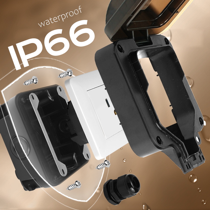 Avoir IP66 waterdichte wandcon - Outdoor Power Port recensie en prijs