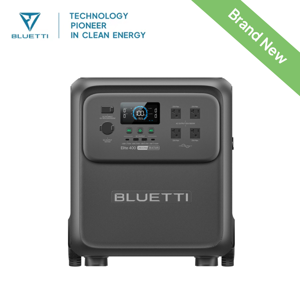 BLUETTI Elite 400 2600W 3840Wh - Outdoor Power Pack recensie en prijs