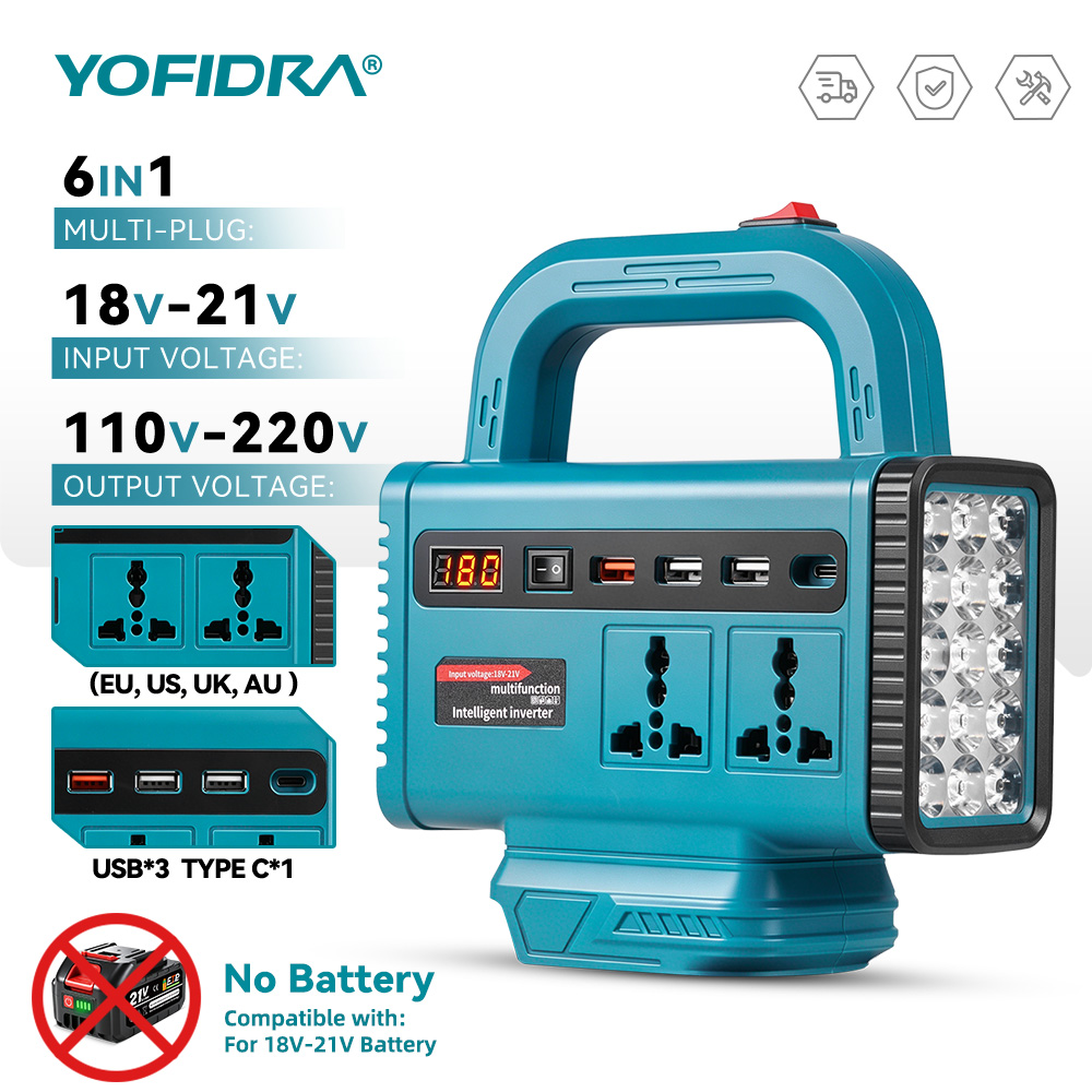 YOFIDRA 220V Draagbare Power I - Outdoor Usb Power Outlet recensie en prijs