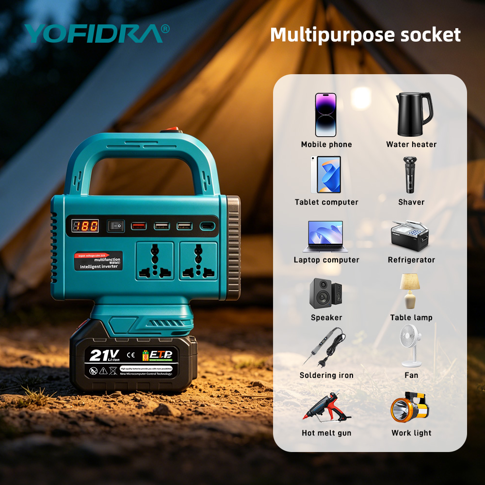 YOFIDRA 220V Draagbare Power I - Outdoor Usb Power Outlet recensie en prijs