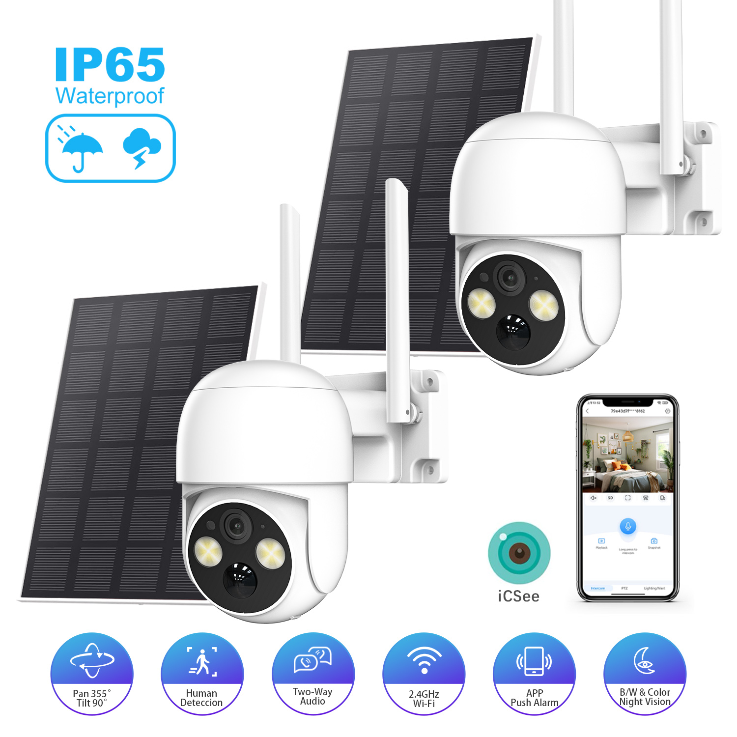 XVIM 2-pack 5 MP draadloze bui - Outdoor Power Pack recensie en prijs