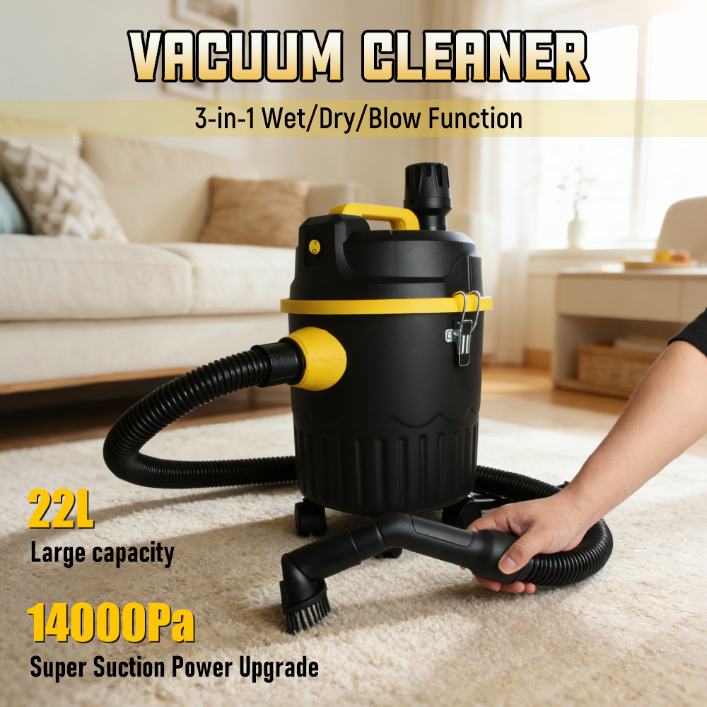 22L Nat- en droogzuiger 3-in-1 - Wet Dry Vacuum Shop recensie en prijs